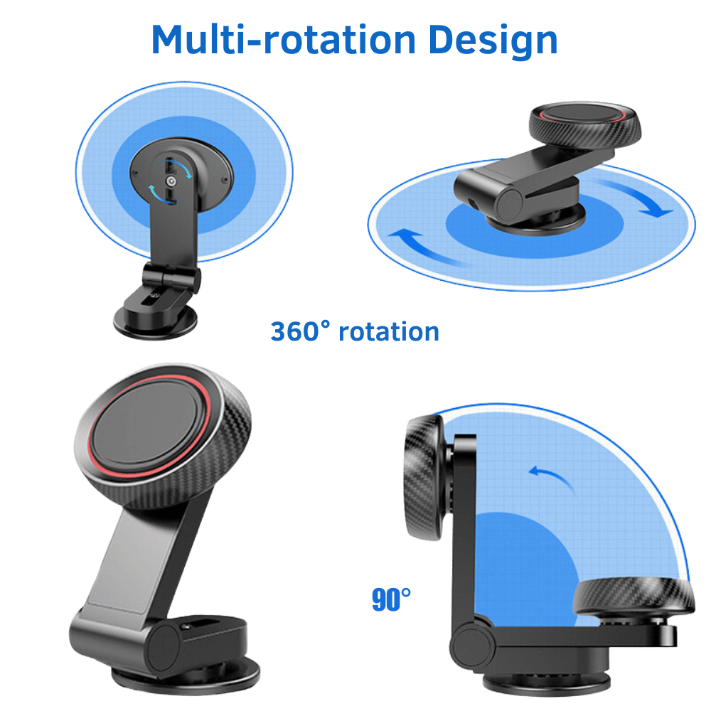 360° Multi Rotation Magnetic Phone Holder 